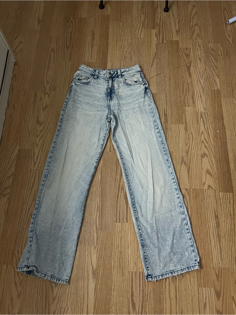 refuge Light Wash Straight Leg Jeans